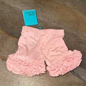 Posh Peanut Blush Ruffle Bike shorts